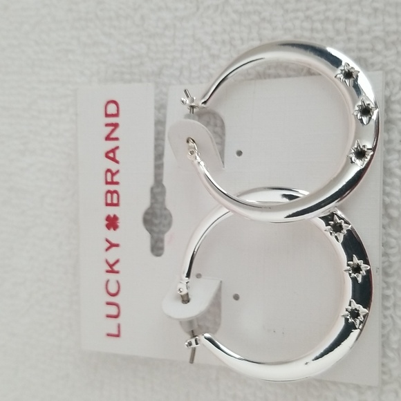 New Lucky Brand Hoop Earrings - Picture 2 of 7